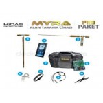 Myra Pro Alan Tarama cihazı 2000 metre menzilli altın gümüş boşluk tespiti