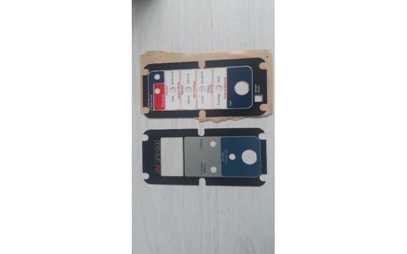 Minelab Gpx 4500 Ön Arka Orjinal Etiket