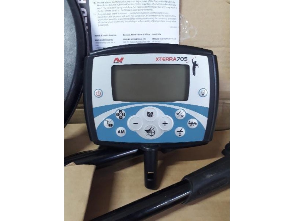 ikinci el minelab x-terra 705 dedektör