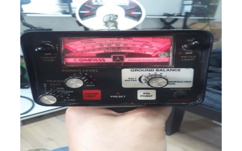 Compass Scanner ibreli 2 Başlık lı Dedektör 2.El