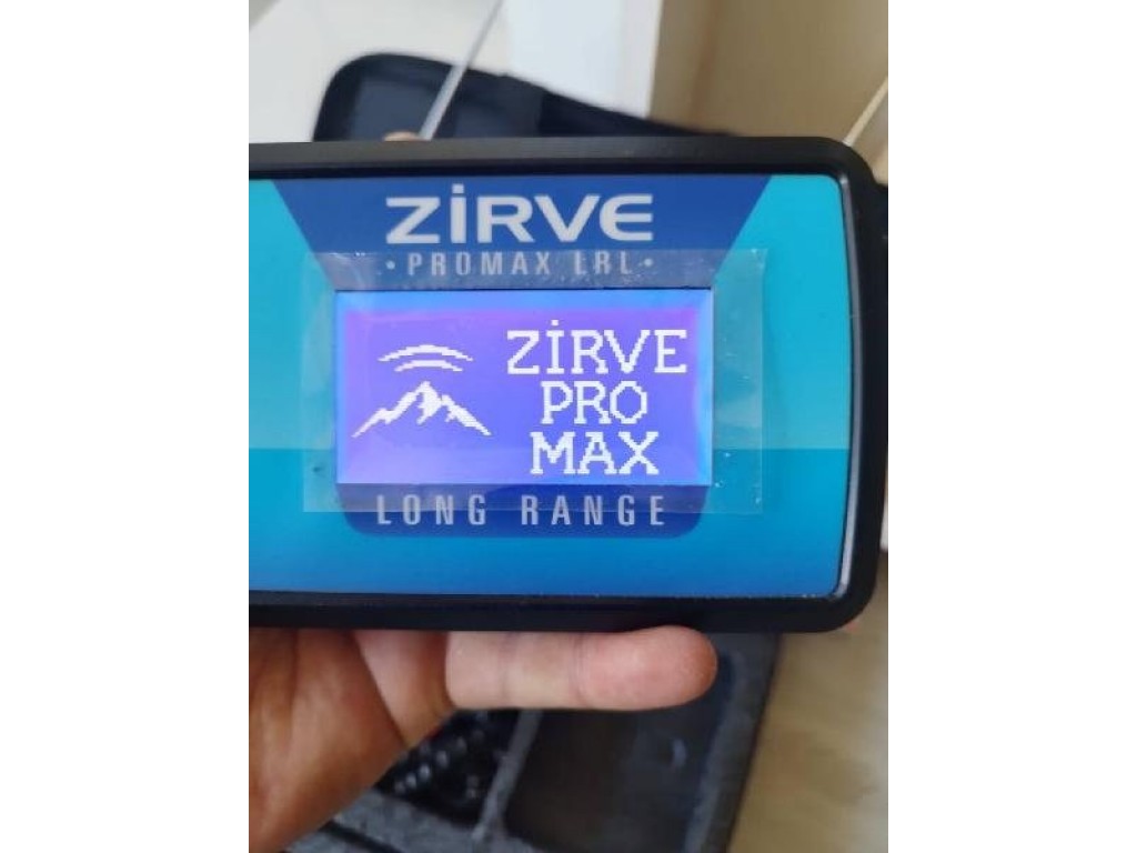 Zirve Promax LRL Alan Tarama 2.El sıfır ayarında dedektör