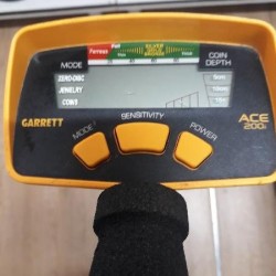 Garrett Ace 200i Dedektör l Define Arama Tek Para Cihazı 