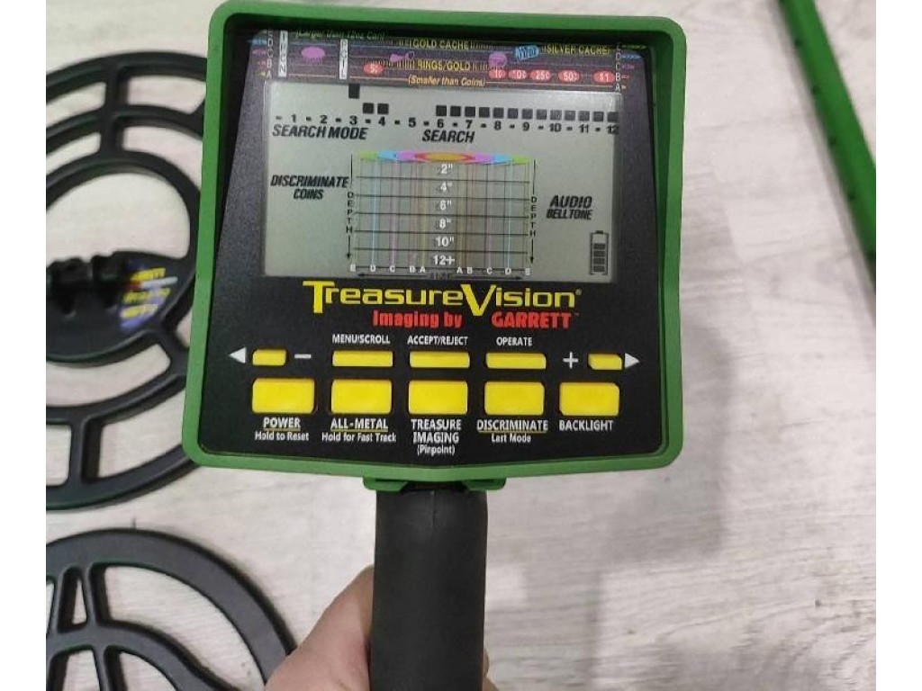 Garrett GTI 2500 2 başlıklı temiz 2.El dedektör