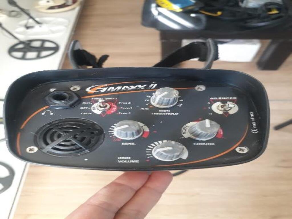 GMAXX II 2. el dedektör Kastamonu Dedektör GMAXX II 2. el VLF dedektör