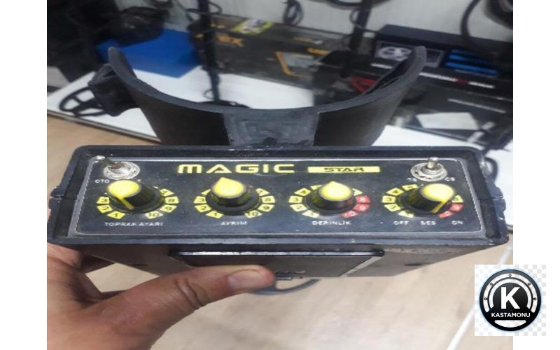 Magic Star VLF Dedektör (2. El) - Ekonomik ve Derin Ayrımlı Sistem