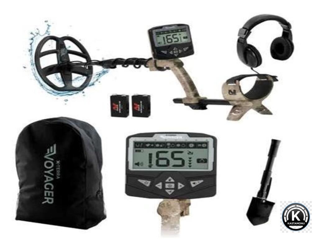 Minelab X-TERRA VOYAGER set içeriği