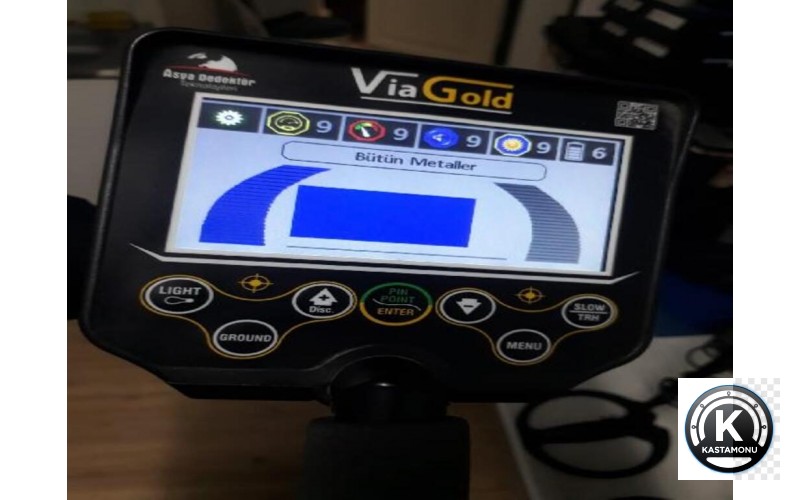 Via Gold Dedektör (2. El) - 41cm Dev Derin Arama Başlıklı