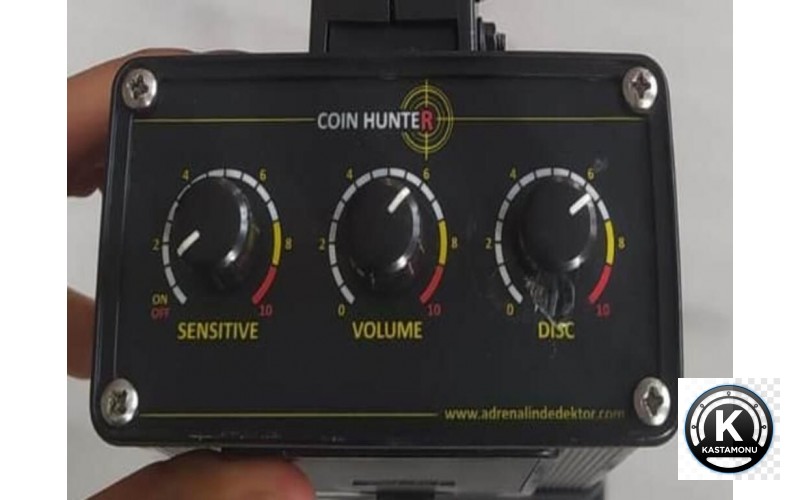 Adrenalin Coin Hunter VLF Dedektör (2. El) - Otomatik Toprak Ayarlı