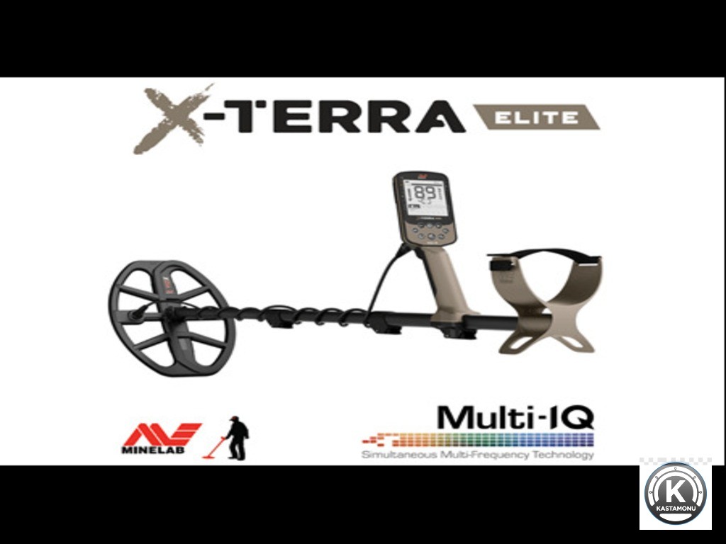 minelab x-terra elite çoklu frekans su geçirmez metal dedektörü