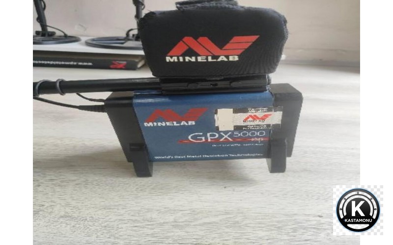 Minelab GPX 5000 Dedektör - 2. El Temiz (Çift Başlıklı Profesyonel Set)