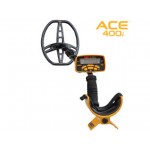 Garrett Ace 400i metal dedektör DD başlıklı tek para ve altın arama cihazı