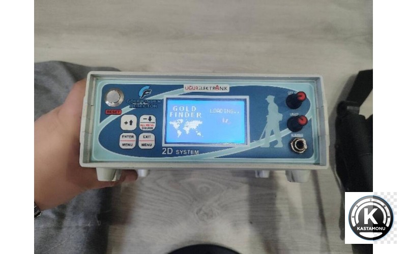 Gold Finder Metal Dedektörü (2. El) - 28cm Başlıklı Temiz & Sorunsuz