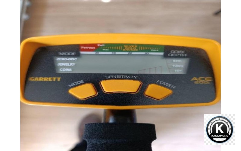Garrett ACE 200i Metal Dedektör (2. El) - Dijital Hedef Kimlikli