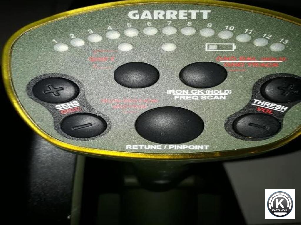 Garrett ATX pulse induction metal dedektörü zorlu arazi kullanımı