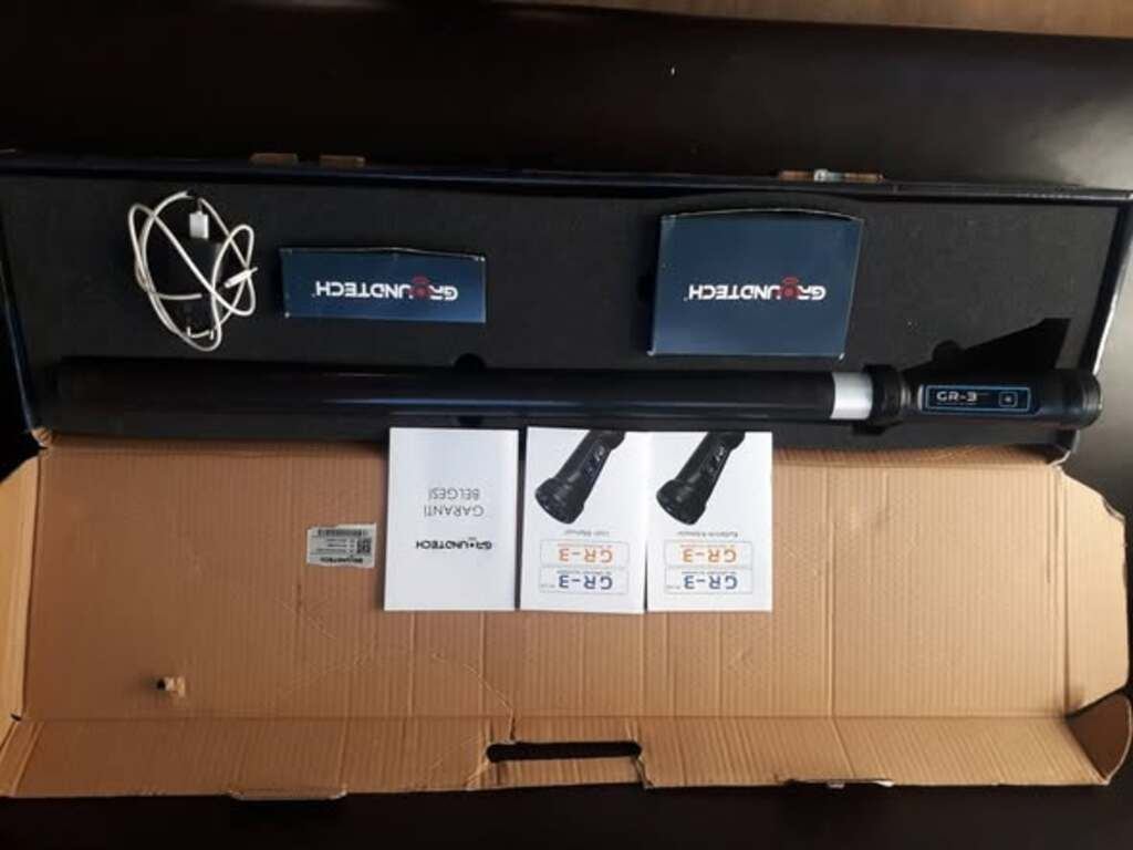 Conrad GR 3 Plus 3D yeraltı görüntüleme dedektörü Conrad GR 3 Plus 2. el 3D zemin tarama dedektörü