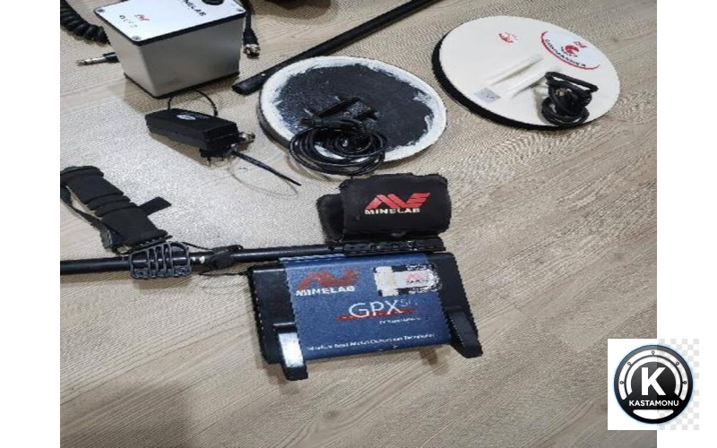 Minelab GPX 5000 Dedektör - 2. El Temiz (Çift Başlıklı Profesyonel Set)