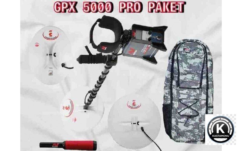 Minelab GPX 5000 Pro Paket Derin Arama Altın Dedektörü