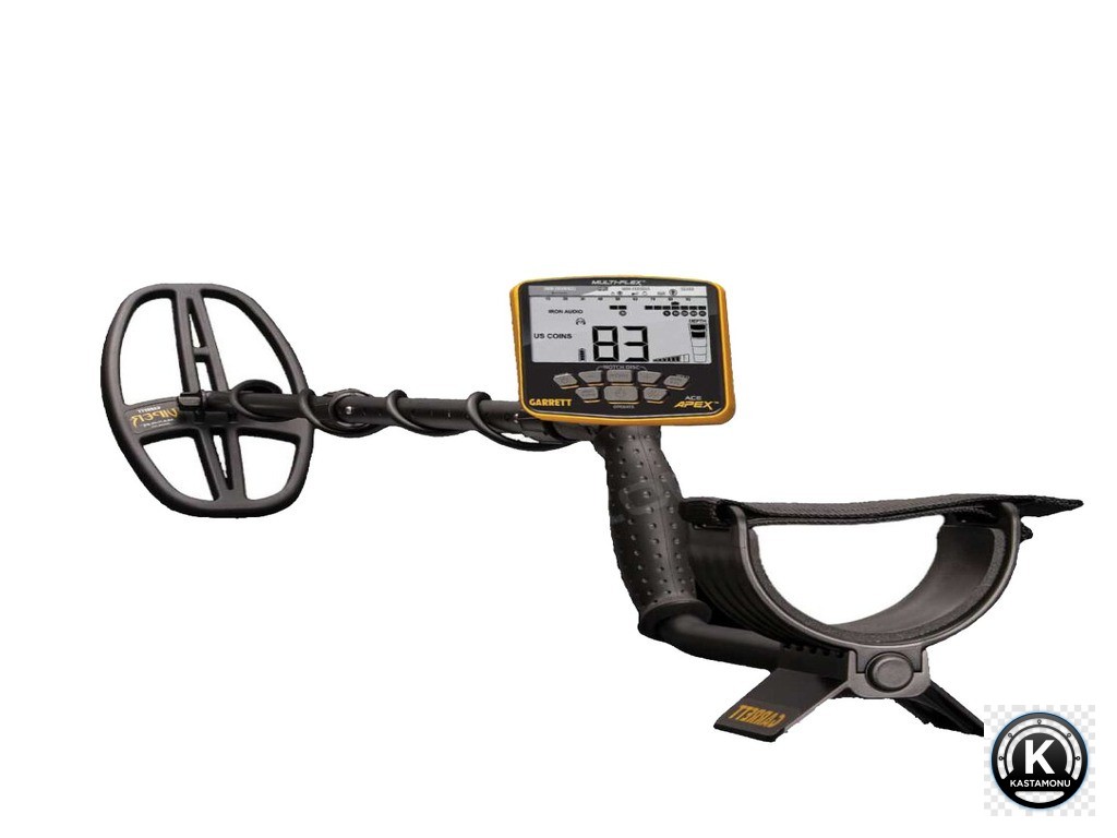 Garrett Ace Apex multi frekans metal dedektör DD Viper başlık