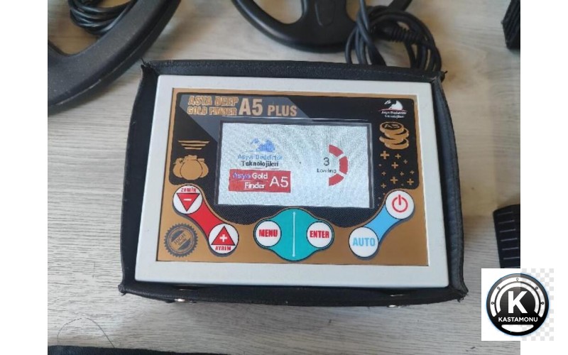 ASYA A5 Plus Dedektör (2. El) - Gold Finder A5 Derin Arama Seti