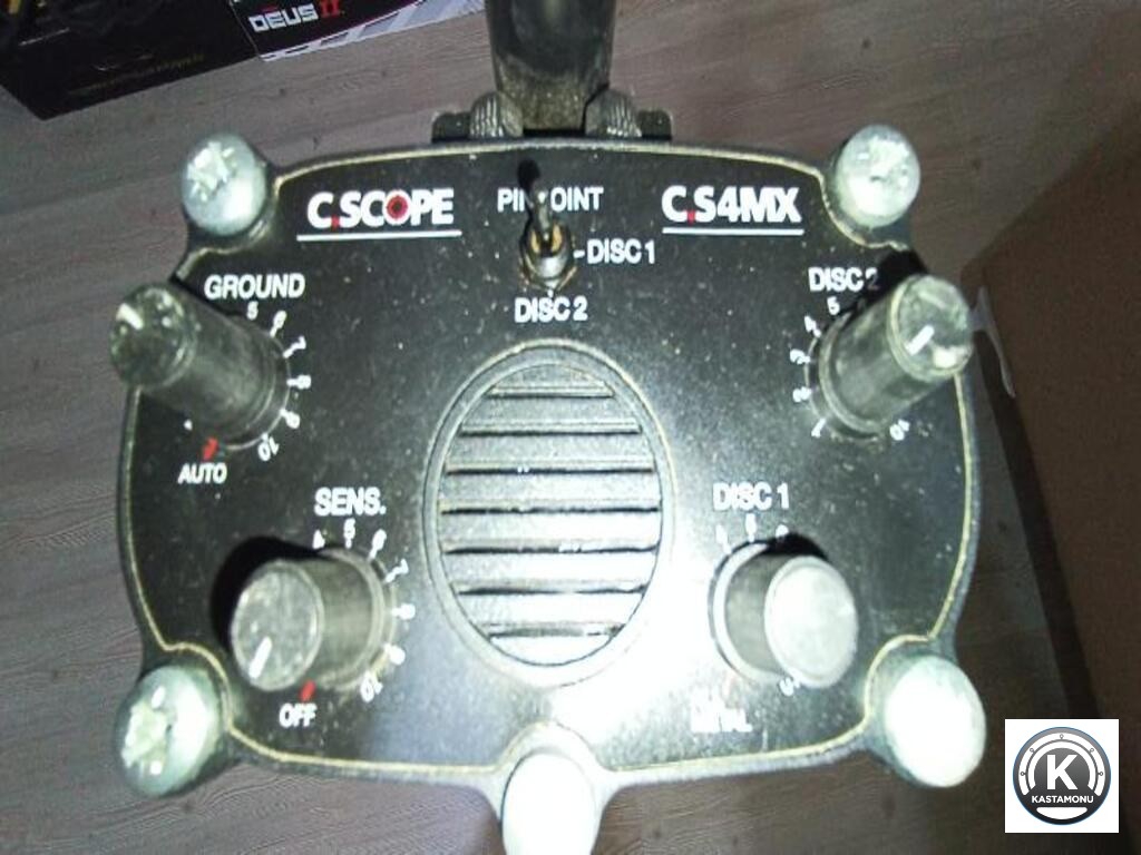 C.Scope CS4MXi 2. el VLF metal dedektör