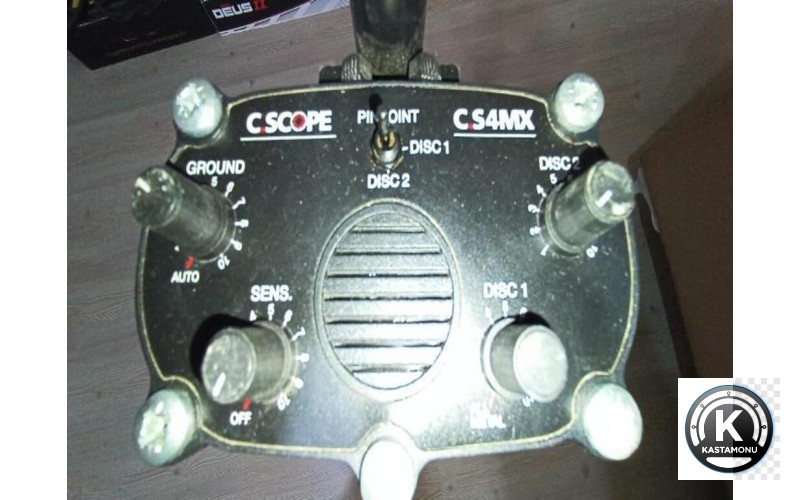 C.Scope CS4MXi 2. El VLF Metal Dedektör l Derin Arama – İngiliz Üretimi