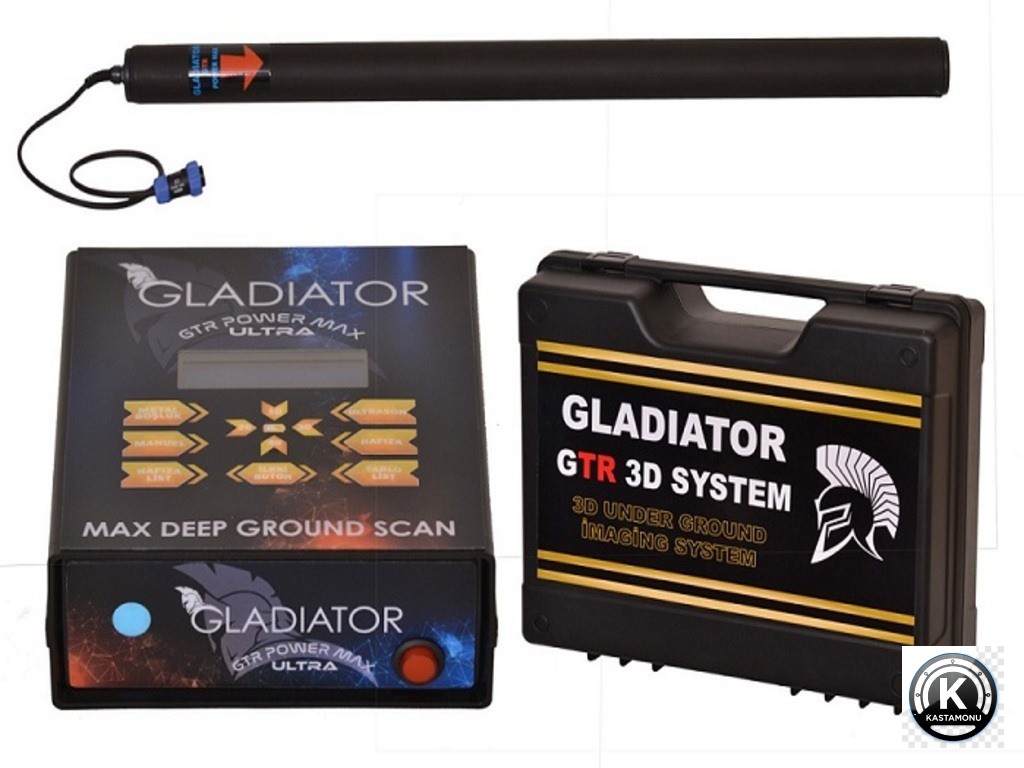 GLADIATOR GTR Power Max Ultra 3D yer altı tarama cihazı