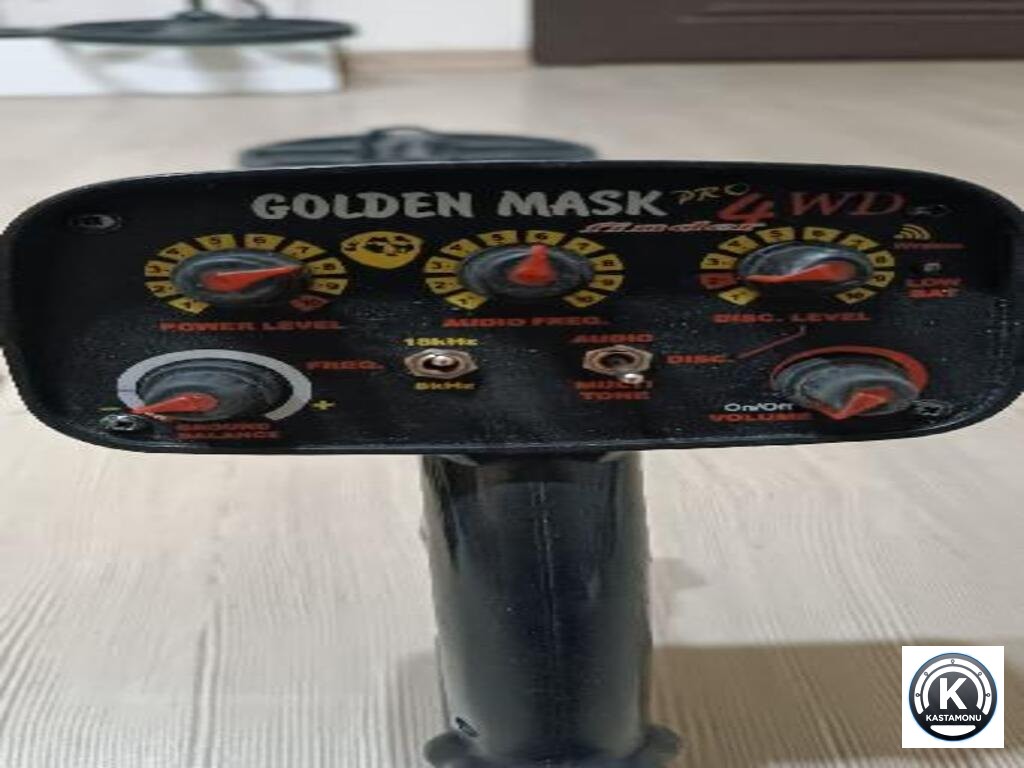 Golden Mask 4WD 2. el metal dedektör