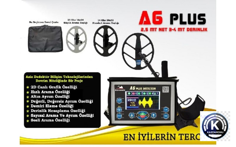A6 Plus Altın Define Dedektörü