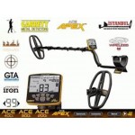 Garrett Ace Apex multi frekans metal dedektör DD Viper başlık