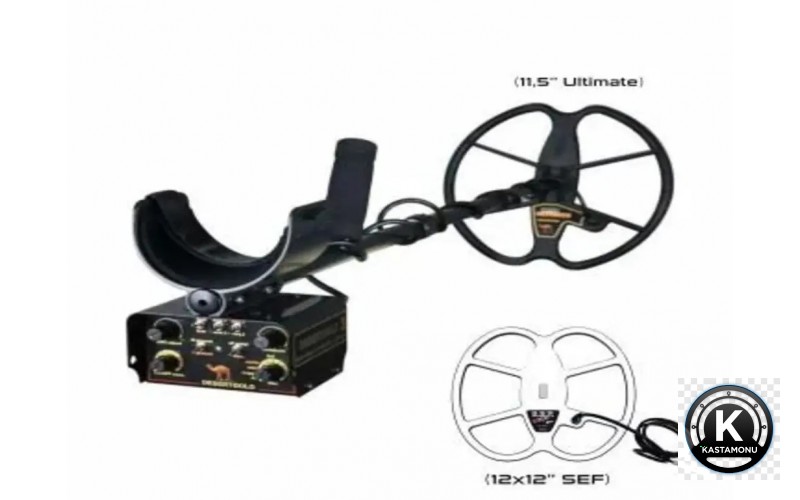 DESERT GOLD 3 Dedektör (11,5'' Ultimate+12x12'' Sef)