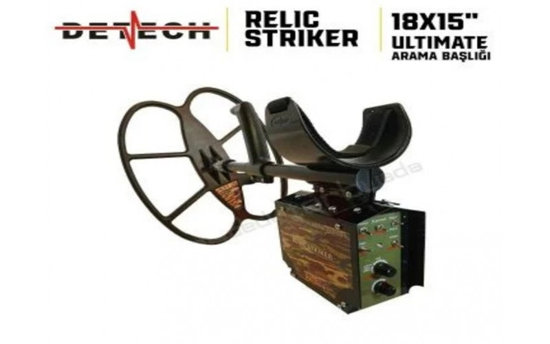 Detech Dedektör RELIC STRIKER Dedektör (18x15'' Sef)
