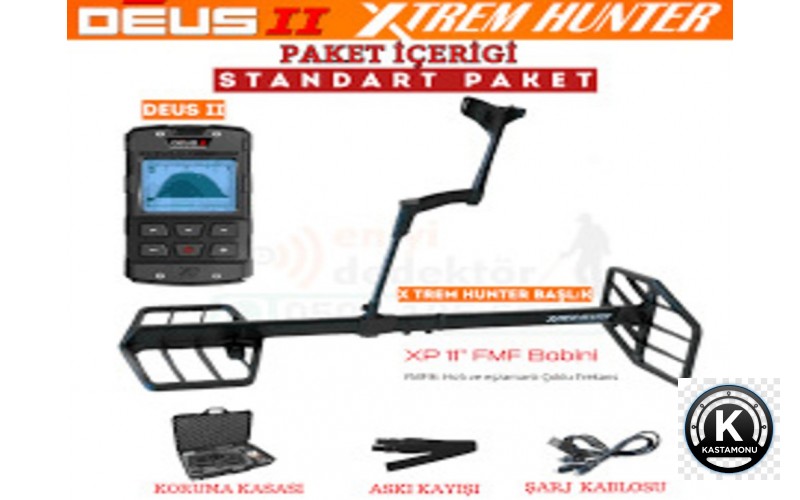 XP XTREM HUNTER Derin Arama Dedektörü (DEUS 2 Uyumlu)