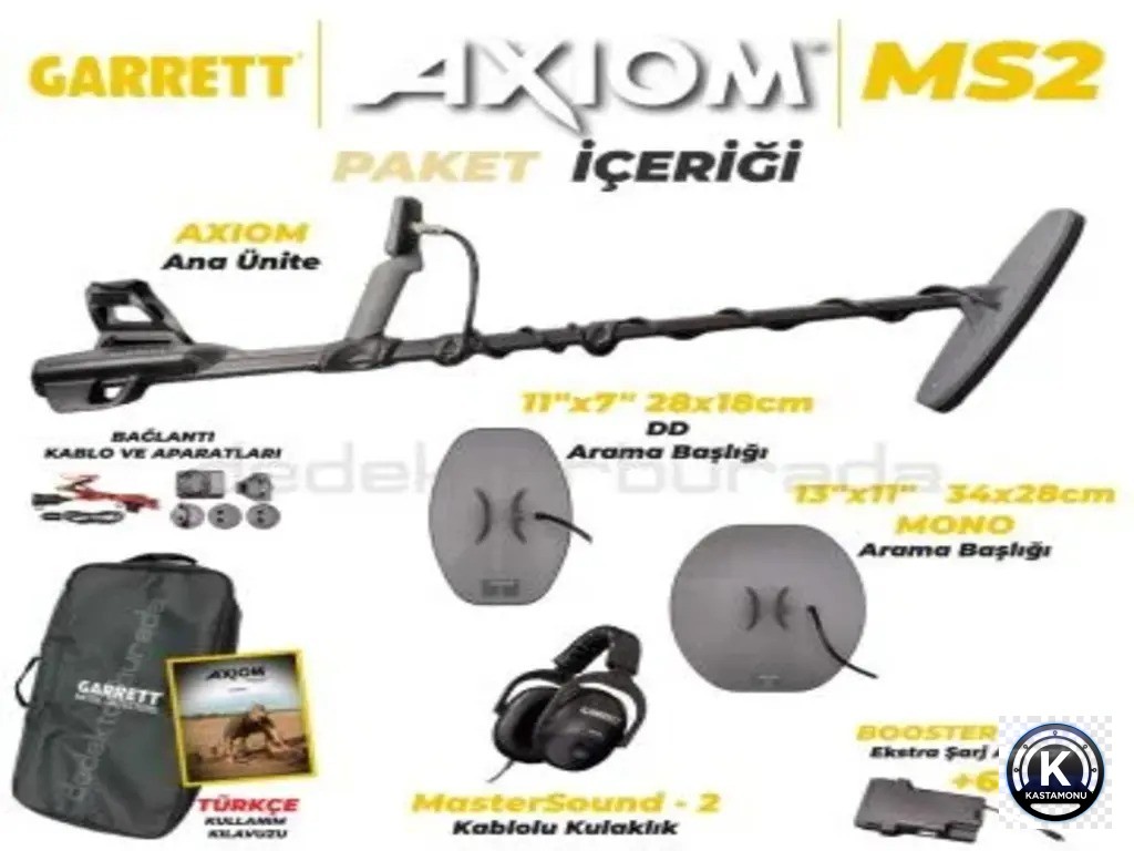 garrett axiom altın dedektörü