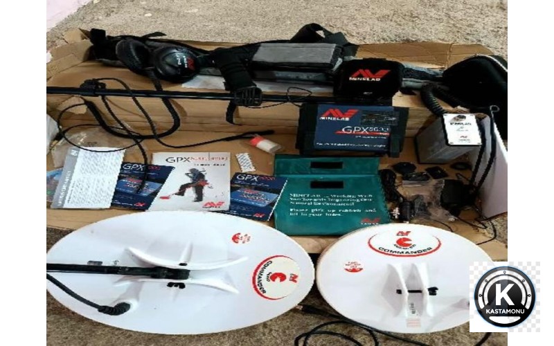 Minelab GPX 5000 Dedektör - 2. El Temiz (Çift Başlıklı Profesyonel Set)