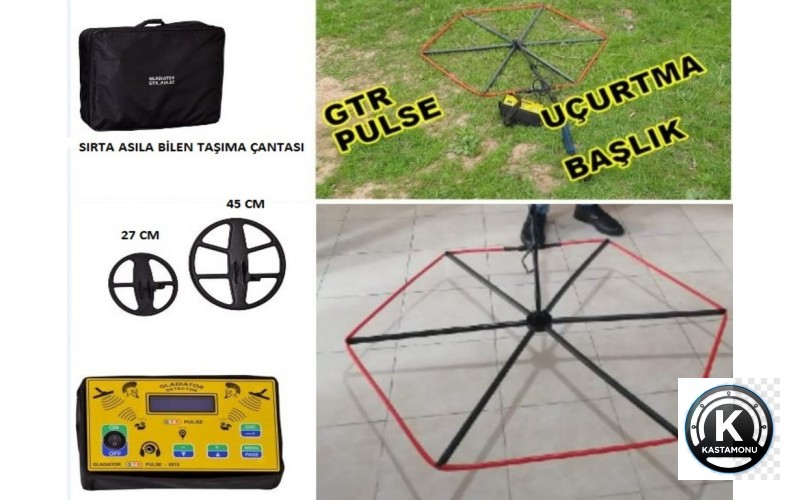 GLADIATOR GTR PULSE Derin Arama Dedektörü