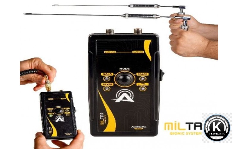 Miltar Alan Tarama Cihazı - Tabanca Sistemli - Avrupa Dedektör 