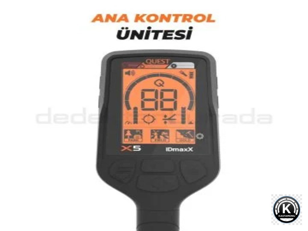 Quest X5 IDmaxX Su Geçirmez Metal Dedektörü