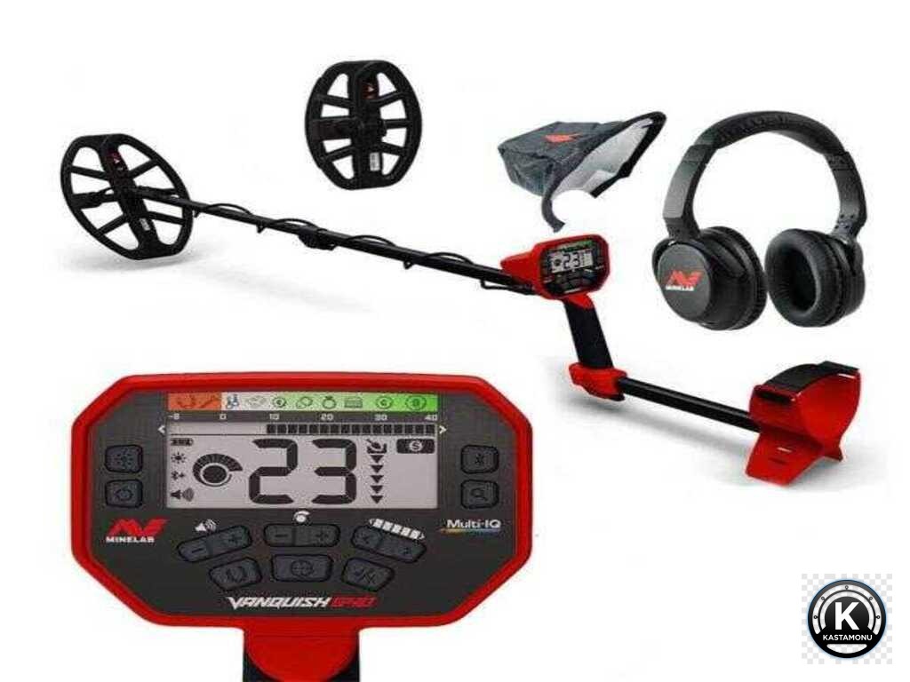 minelab vanquish 540 pro paket dedektör çift başlıklı multi iq