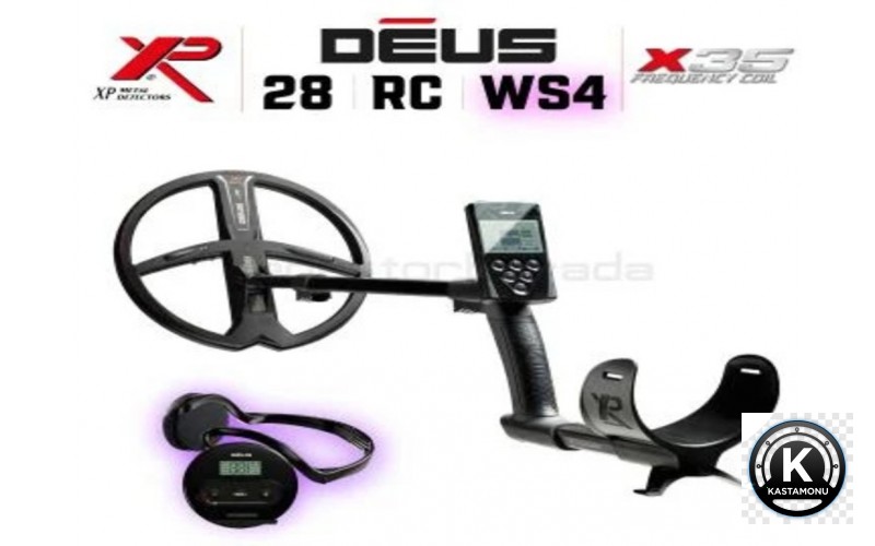 XP DEUS 28 Cm Başlık + Ana Kontrol Ünitesi + WS4 Kablosuz Kulaklık