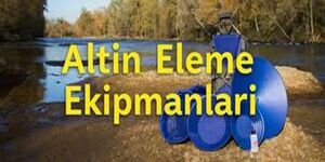 Altın Eleme Ekipmanları - Gold Pan 