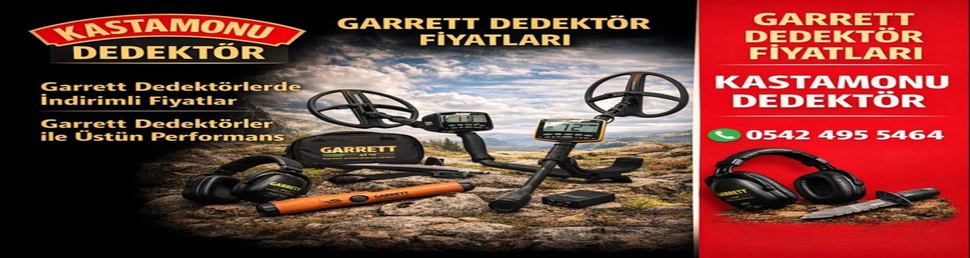 Garrett Dedektör Fiyatları